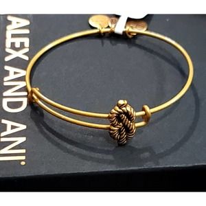 Alex And Ani Sailor's Knot Slider Bracelet